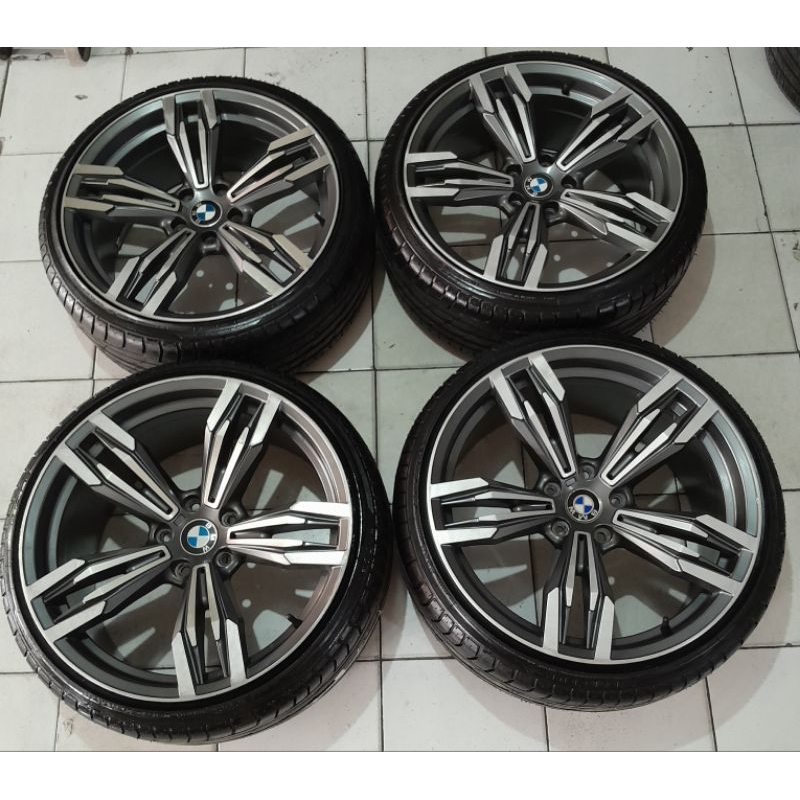 Velg pelek mobil Second murah HSR  M6 ring 20 untuk mobil bmw