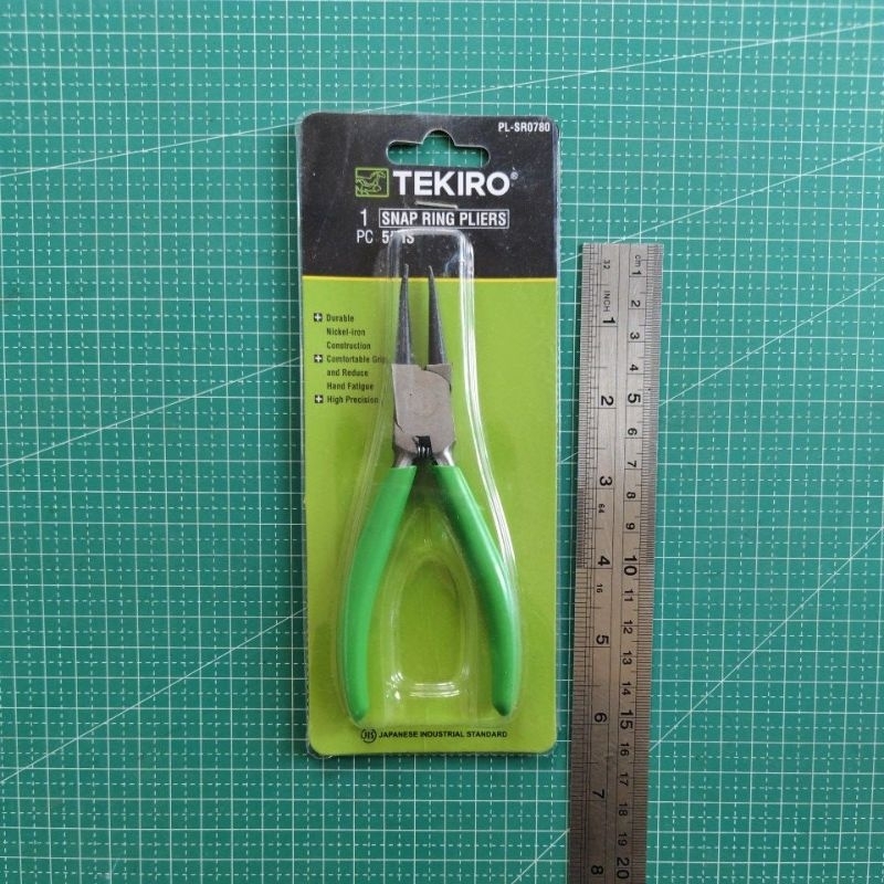 TEKIRO TANG LEPAS SIRKIP KLIP KANCINGAN SPI SNAP RING MASTER REM SNAP RING PLIERS 5" IS DI REMAS MEN