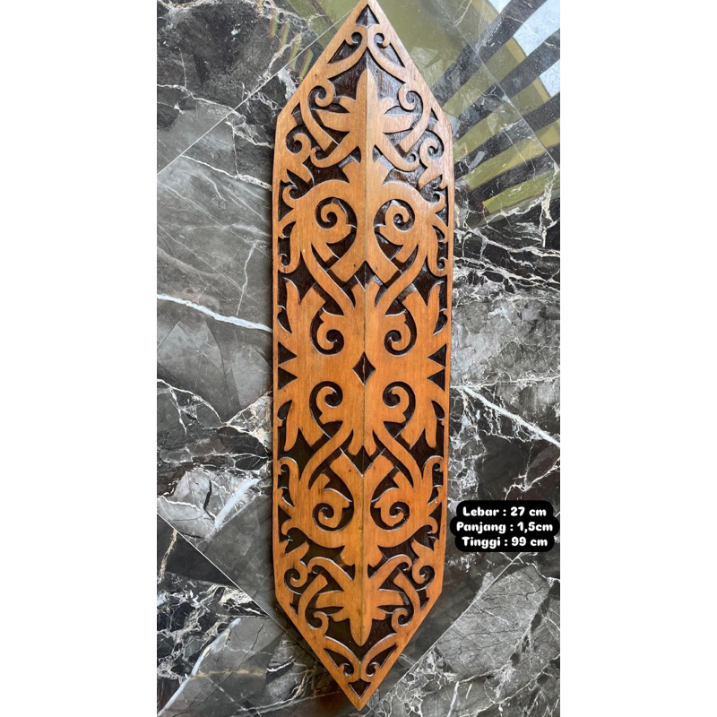 perisai dayak / tameng dayak