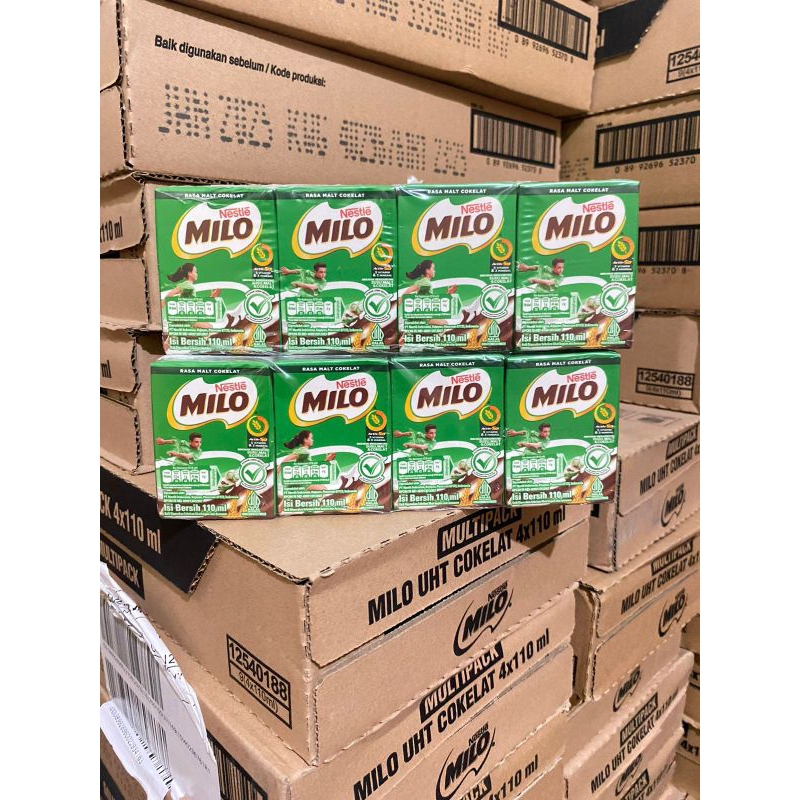 

[TERMURAH] MILO ACTIV GO SUSU COKLAT ISI 4PCS