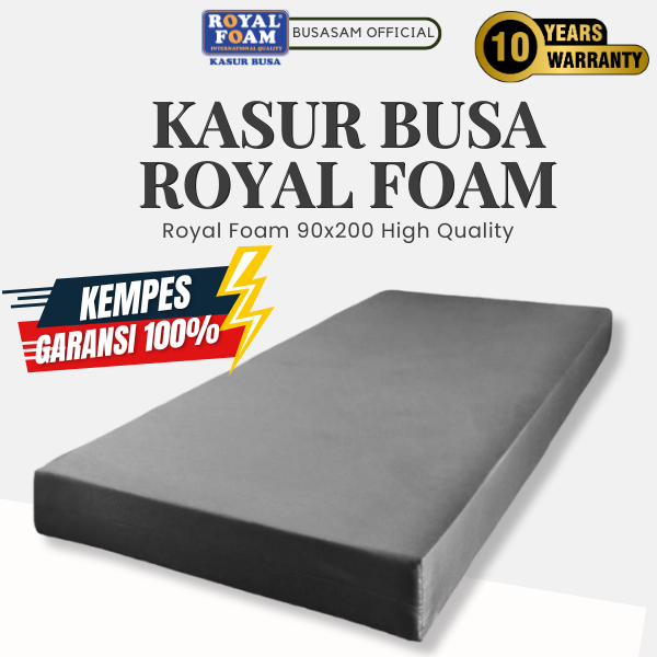 KASUR BUSA ROYAL FOAM 90X200 KASUR SPON MATRAS ROYAL FOAM BUSASAM