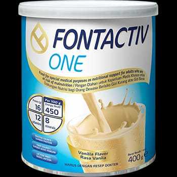 

FONTACTIV ONE KLG 400 GR #SUSU#DIET#NUTRISI#SEHAT