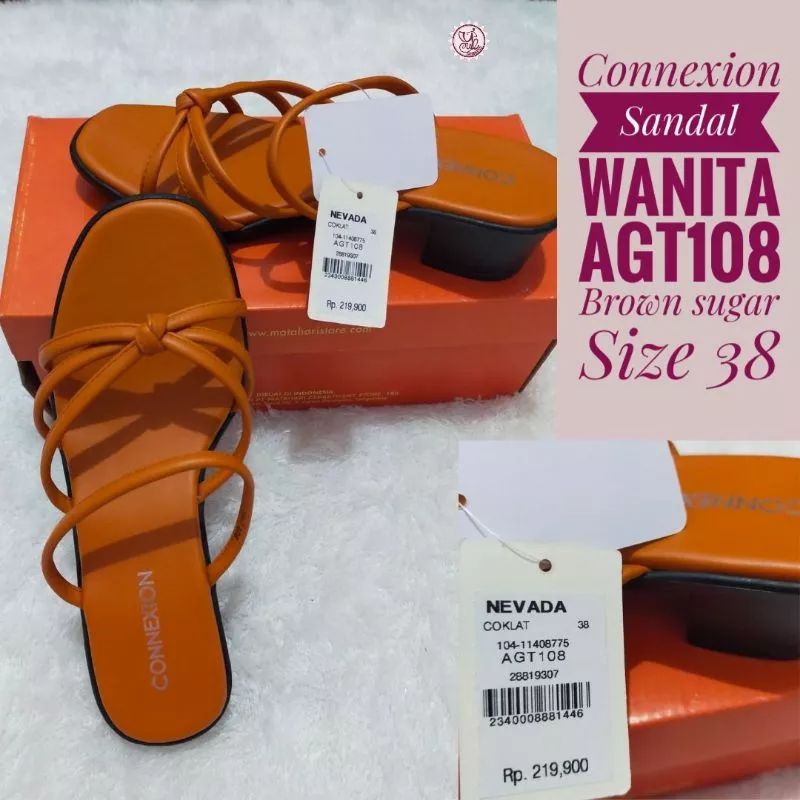 Sandal connexion wanita branded matahari