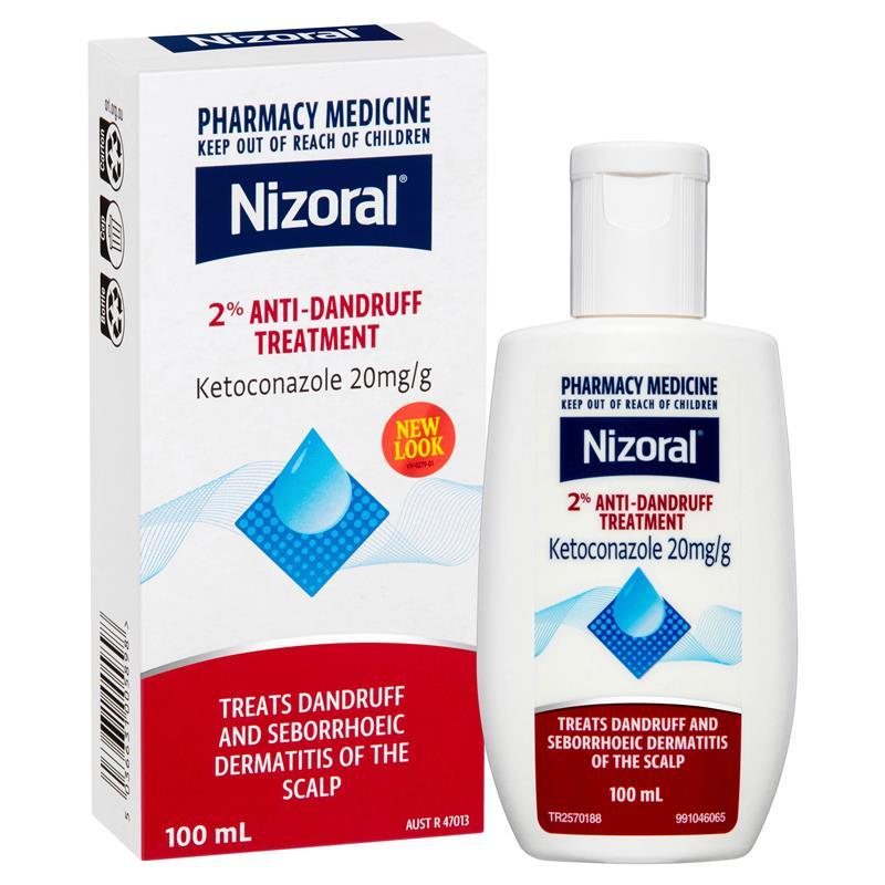 Nizoral Anti-Dandruff Shampoo 2% 100mL