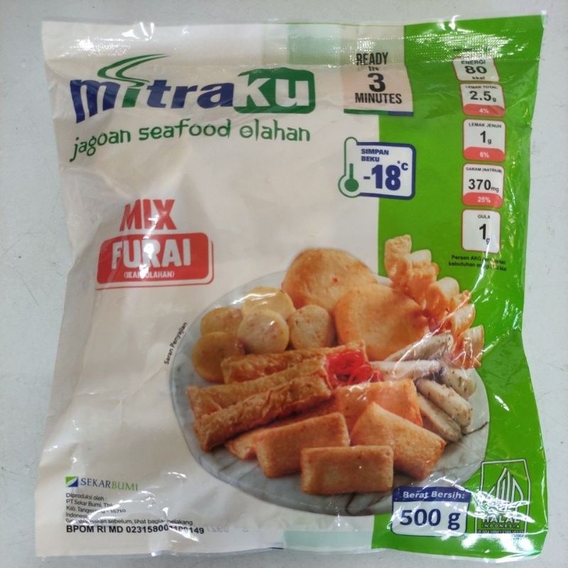 

MITRAKU Mix Furai Ikan Olahan 500g