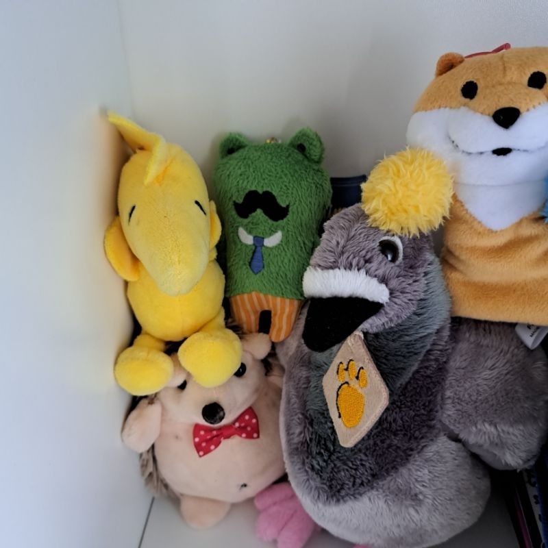 [RANDOM 1] Woodstock, Landak, Frog, Shiba, Burung Merpati | Plush/Boneka