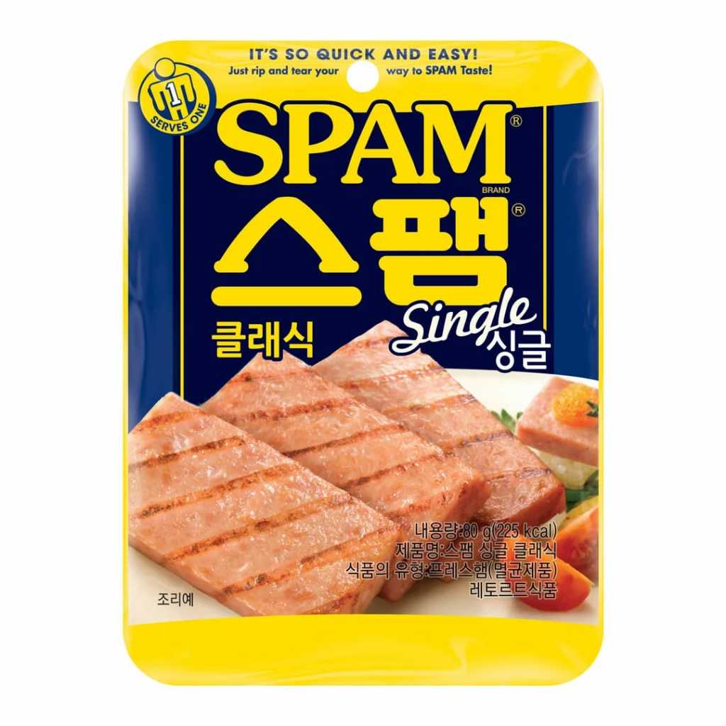 

SPAM SINGLE CLASSIC/LITE 80g asli dari KOREA