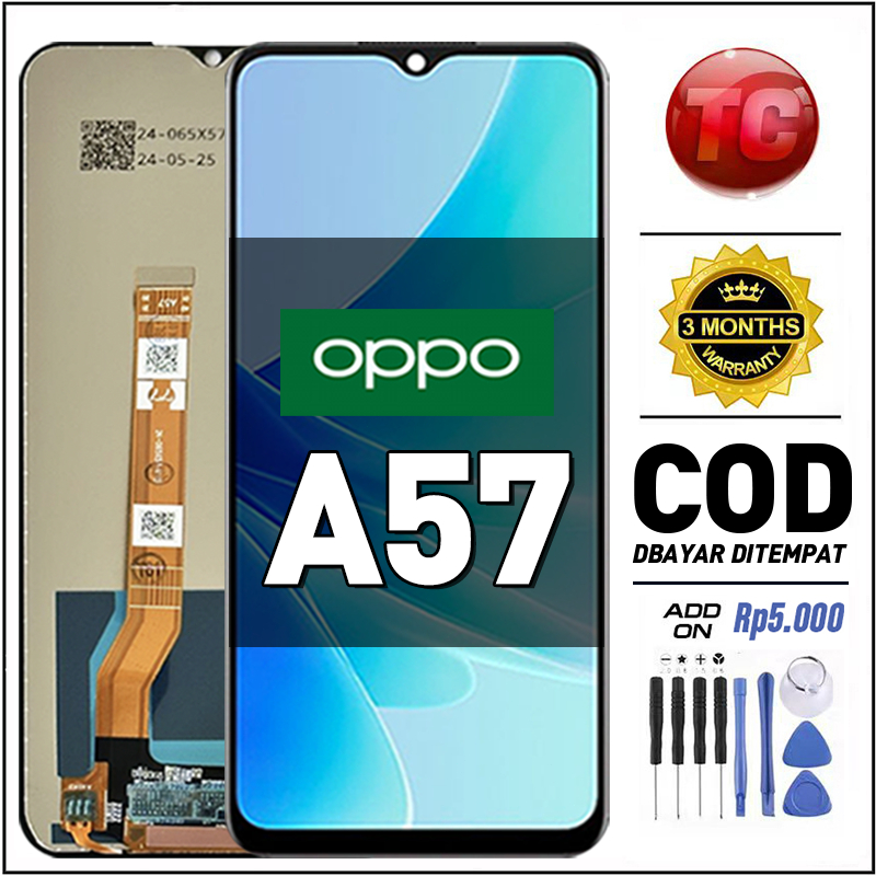 LCD OPPO A57 Original 100% Fullset Asli Ori Touchscreen For Glass Touch Screen Digitizer