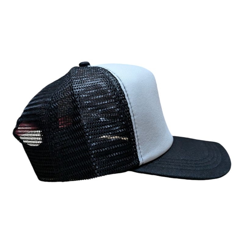 TOPI JALA POLOS TOPI JARING POLOS PUTIH HITAM