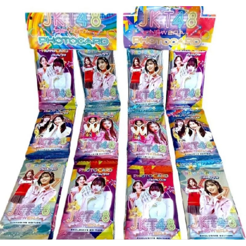 Kartu JKT 48 Trading Card JKT 48 New Era Photo Card 12 Sachet