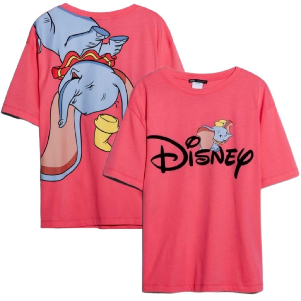 Zara Kaos Oversize Wanita Dumbo Azalea Tshirt Baju Atasan Wanita Kekinian Jumbo Katun 24s