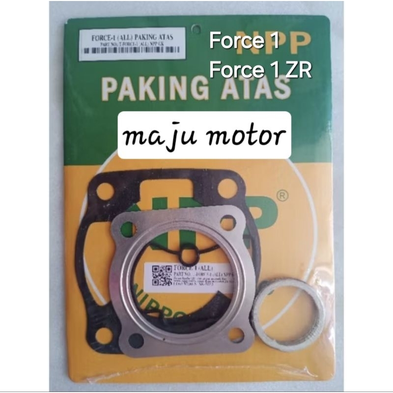 Paking Gasket Topset Top Set Force1 F1ZR Force 1 ZR Original NPP