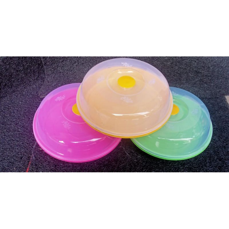 Tempat kue bolu/Tempat gorengan tutup bulat