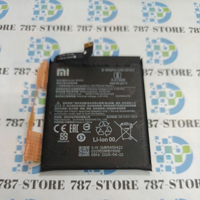 BATTERY POCOPHONE F2 PRO BM4Q ORIGINAL BEKAS