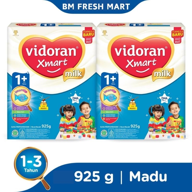 

VIDORAN XMART1+ SUSU PERTUMBUHAN MADU BOX 925g