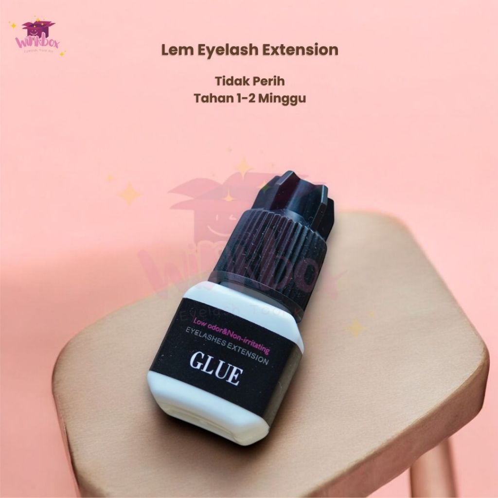 Lem Eyelash Extension Tidak Perih - 5ml - Tidak Perih - Lem Funmix Glue