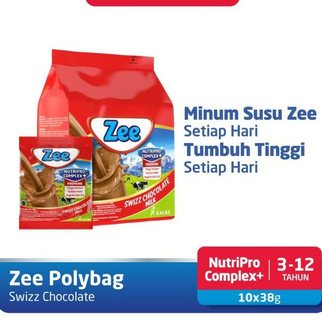 

SUSU ZEE SACHET in BAG isi 10 sachet X 38gr