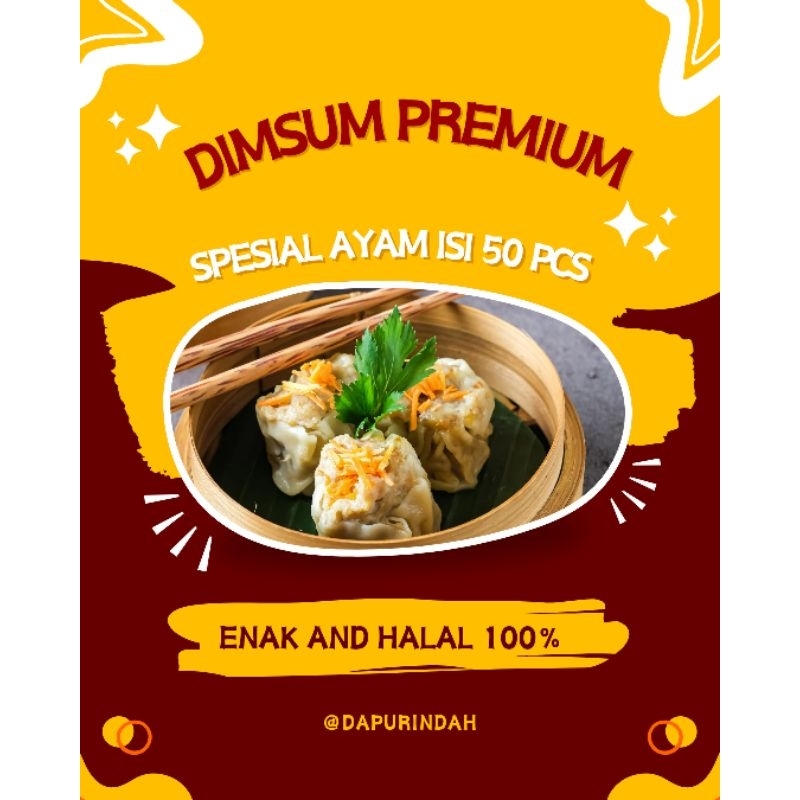 

Dimsum Siomay Premium isi 50/Dimsum frozen Premium