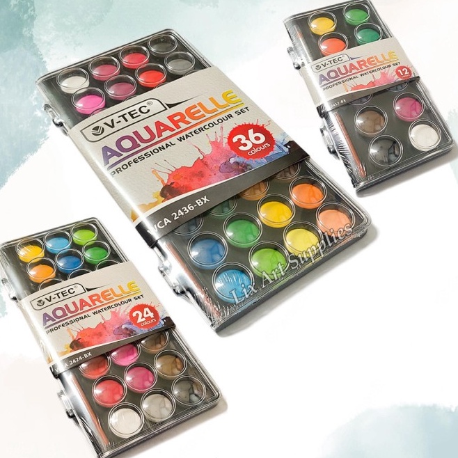 

KODE S63V VTEC Cat Air Set Waterlor Aquarelle Set 12 24 36