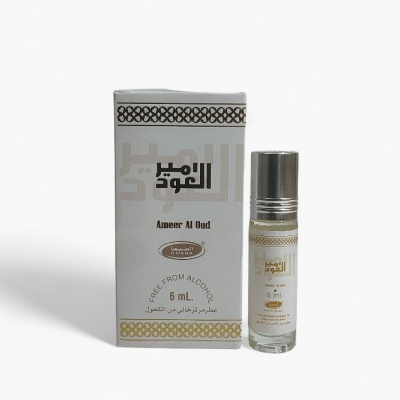AMEER AL OUD - parfum dobha 6ml ORIGINAL - minyak wangi dobha 6ml roll on - Ameer al oud