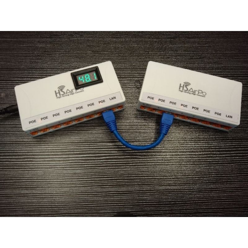 switch Hsairpo modif POE in/out input 9-48/60volt