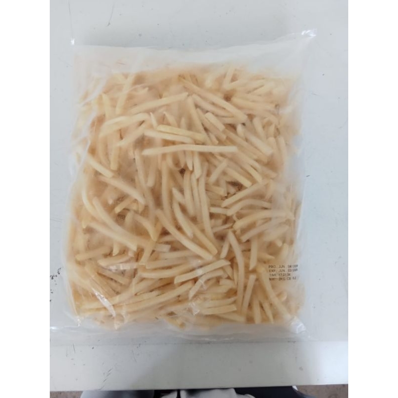 

Kentang Goreng Beku French Fries Shoestring Straight Crinkle Cut Frozen Food 1Kg | 2Kg | 2,5Kg