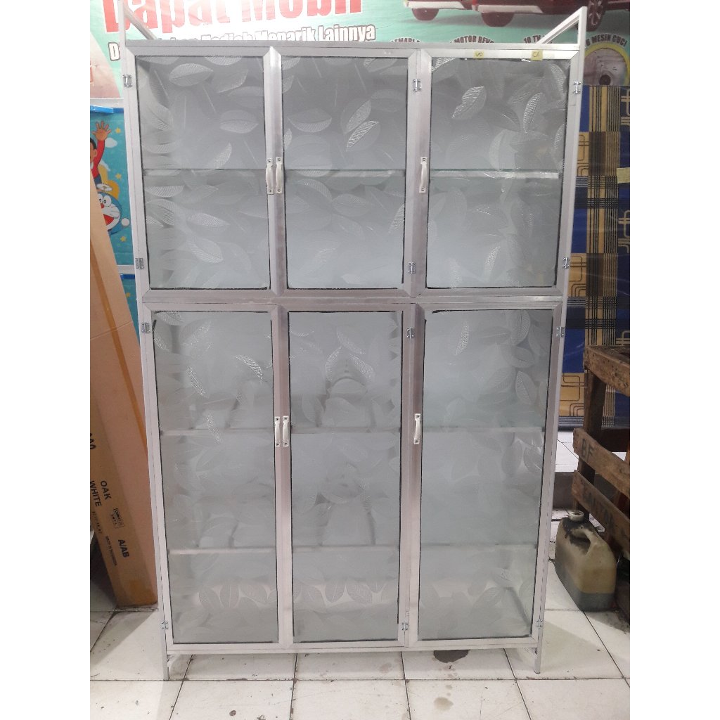 RAK PIRING FULL KACA 3P / RAK PIRING FULLBOX / RAK PIRING / RAK PIRING 3 PINTU