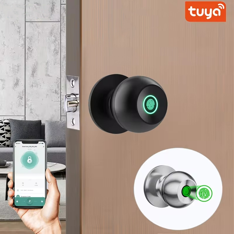 Kunci Pintu Sidik Jari Kunci Pintu Pintar Kunci Pintu Biometrik Kunci Pintu Sidik Jari Kenop Pintu S