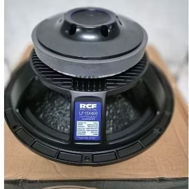 SPEAKER KOMPONEN KULIT JERUK RCF LF15X400 / LF15 X400 15INCH COIL4IN SPEAKER GRADE A LF15 400