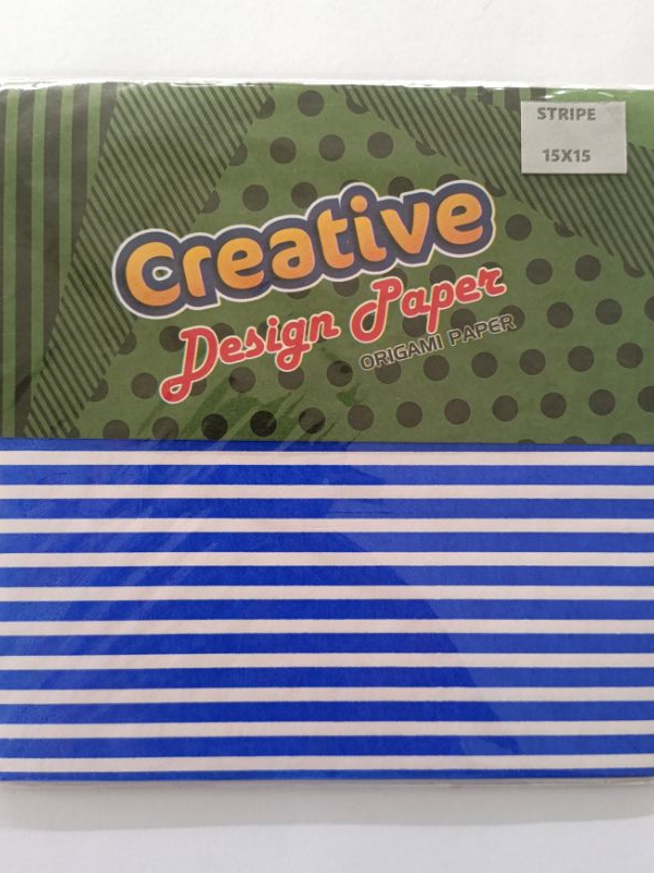 

ASTURO Kertas Origami Motif Stripe 15X15