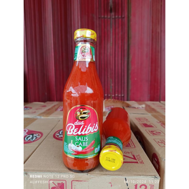 

saus belibis saus cabe dua belibis 340 ml