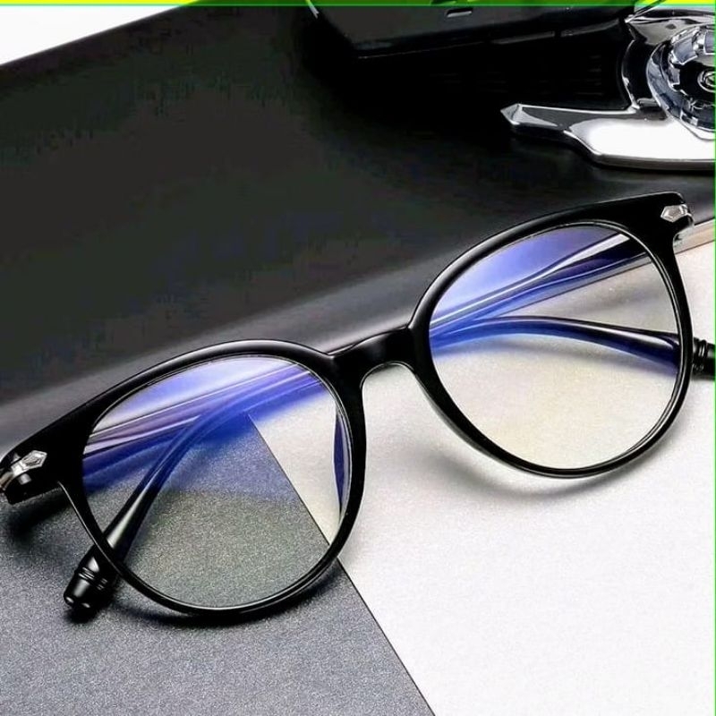 Alba Optik Kacamata Minus Anti Radiasi Bluelight Photochromic Bluecromic Anak Baca Anti Silau