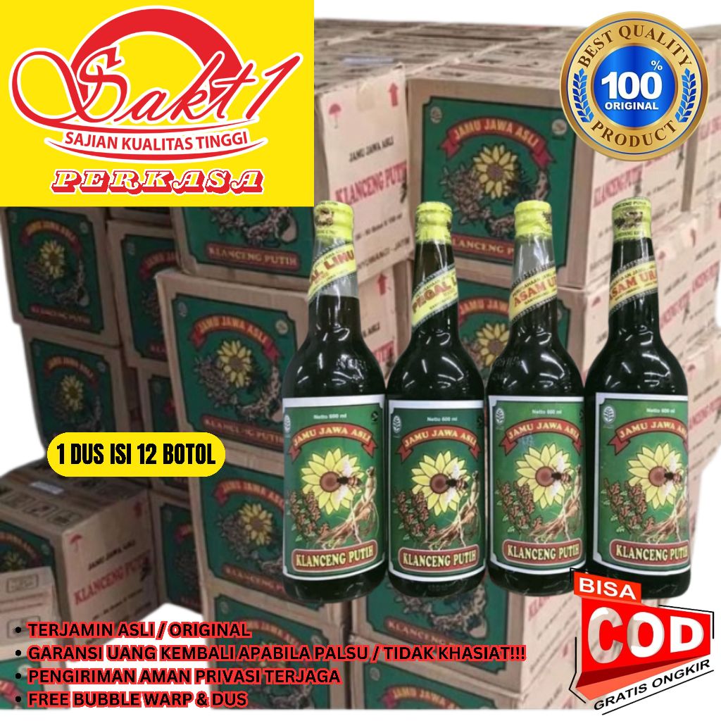 

jamu klanceng putih pegal linu asam urat