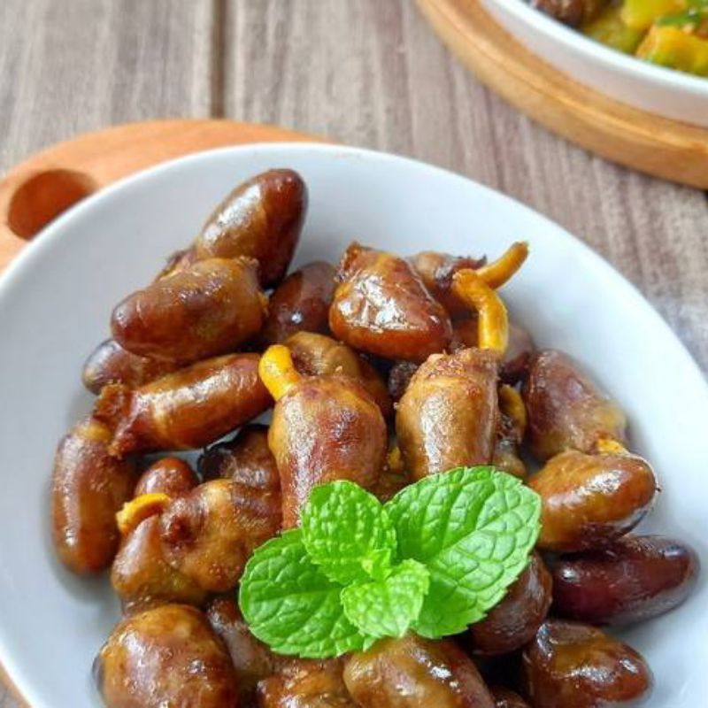 

Tinggal Goreng | Jantung Ayam Ungkep