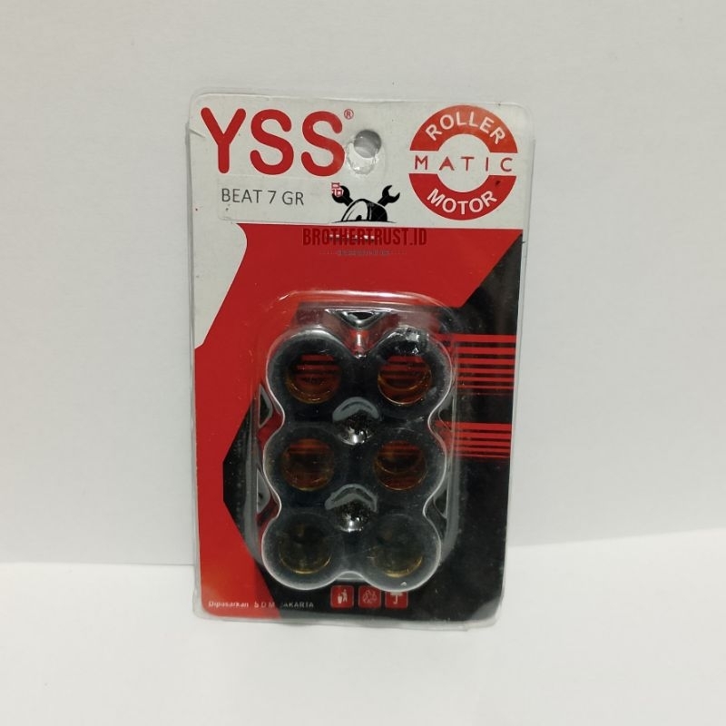 Roller Set Racing YSS Beat Scoopy 7gr 8gr 9gr Beat Karbu Scoopy Karbu Beat Lama Scoopy Lama Roller S