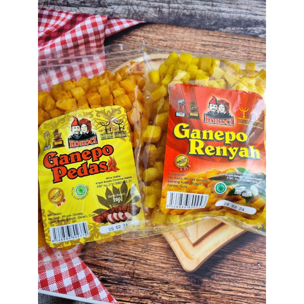 

Ganepo/Daka Daka/oleh oleh khas padang