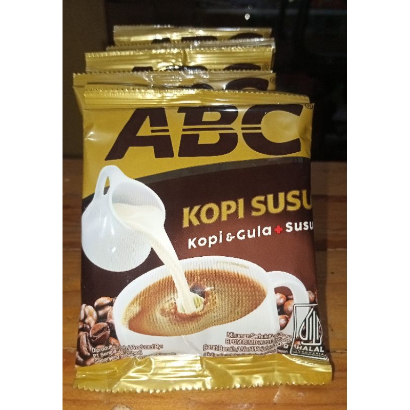 

ABC Kopi Susu 30g 1Renteng (10 Sachet)