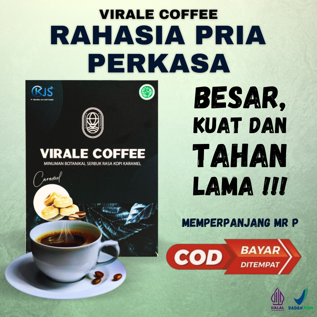 

Minuman Kopi VIRALLEE Pria Herbal Stamina Pria Tahan Lama Birawa Original 100% Aman Halal Bpom RYUTA