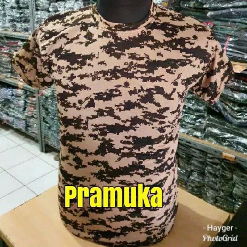 KAOS LORENG PRAMUKA LENGAN PENDEK