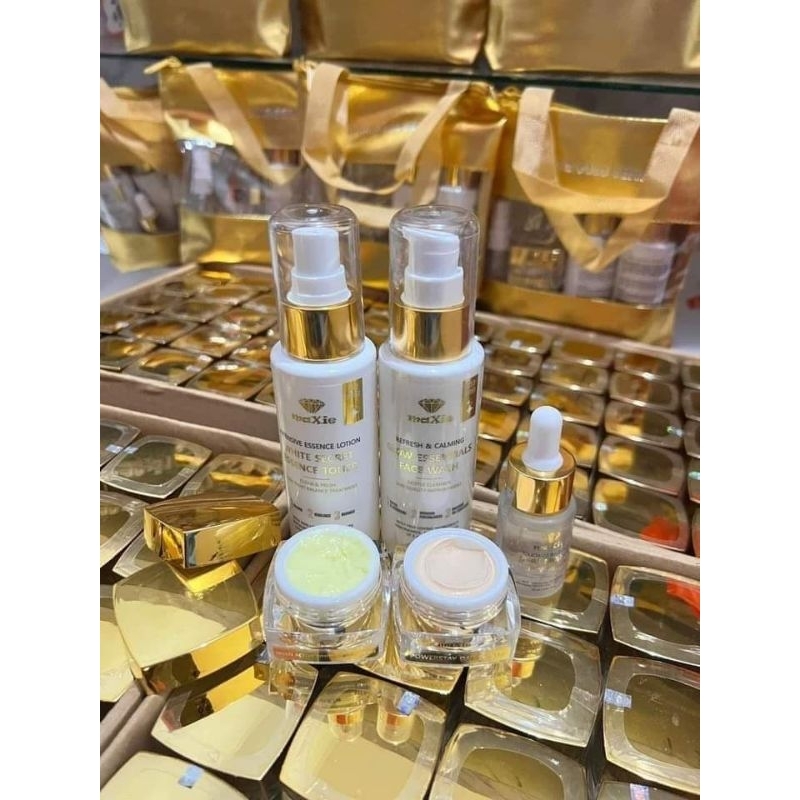 ✨ER✨MAXIE PAKET GOLD SERIES TERBARU ORIGINAL/SKINCARE B'POM BISA COD