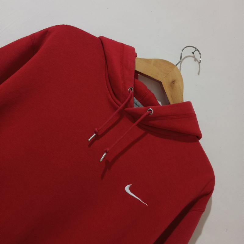 Hoodie nike merah red