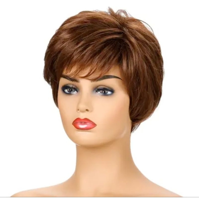 Wig Wanita Wig Korean Style Wig Short Wig Murah Wig Pendek Wig Tomboy Wig Terbaru Wig Various Hair A