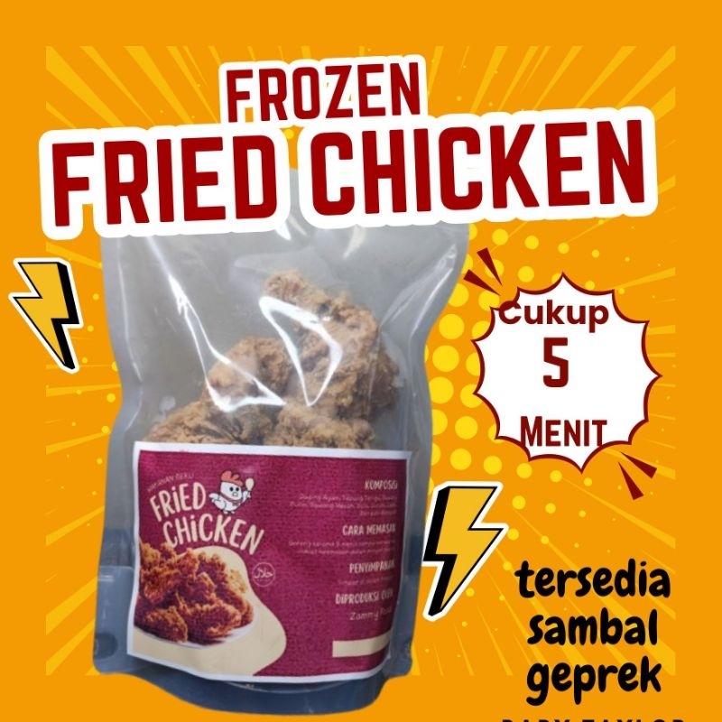 

Fried Chicken Frozen Ayam Goreng Beku Geprek