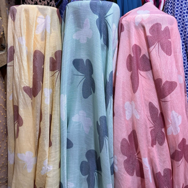 KAIN KATUN SILKY PREMIUM  // kain katun silky motif premium  // kain katun motif  // kain silky kore