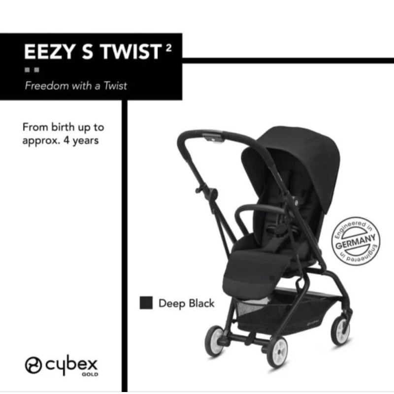 Stroller Cybex Eezy S Twist 2 Cabin Size / Kereta Dorong Bayi