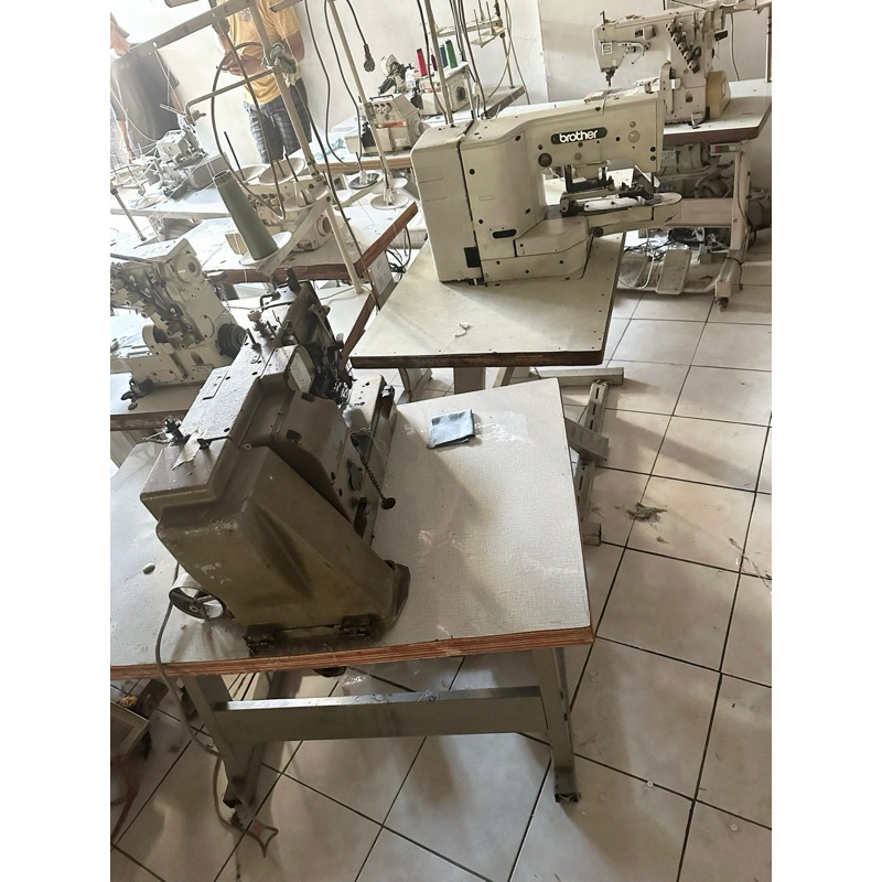 mesin pasang & lobang kancing brother