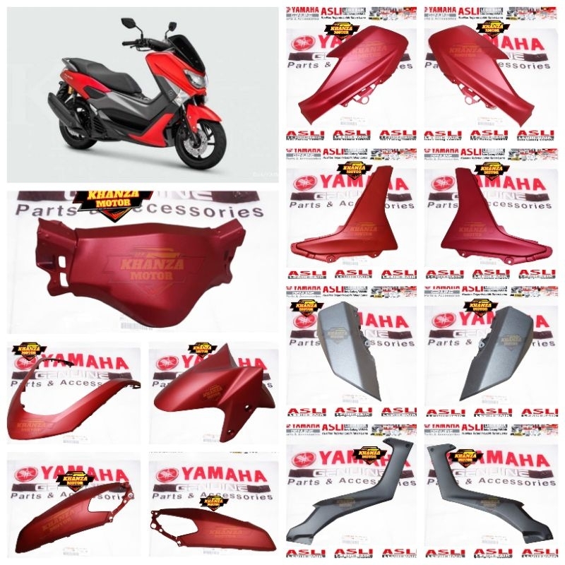 BODY BODY HALUS VARIAN NMAX OLD merah doff 2015-2019 ORIGINAL YAMAHA