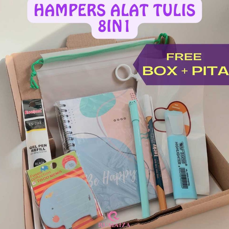 

Lebih Hemat 8 pcspack Paket Alat Tulis 8in1 Set Alat Tulis Kado Lucu kado teman Hampers kado wisuda