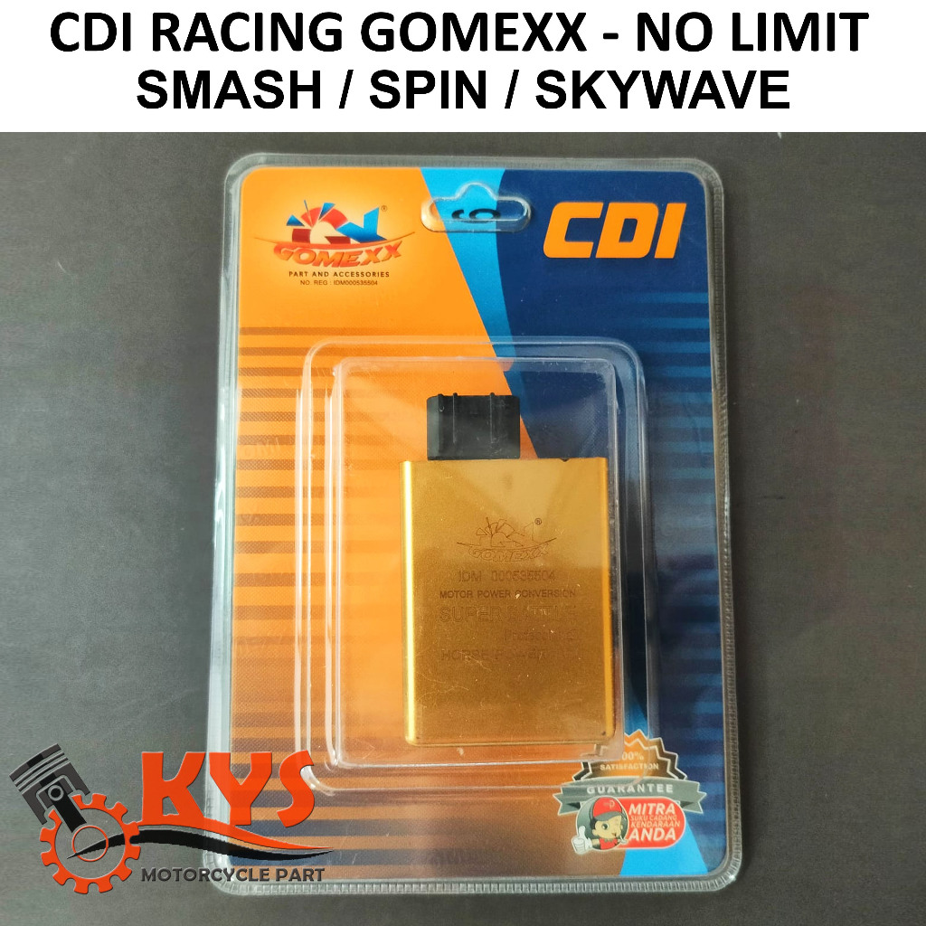 CDI RACING NO LIMIT GOMEXX SMASH OLD NEW SPIN SKYWAVE