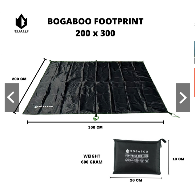 Footprint / Alas Tenda- Terpal Tenda